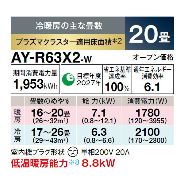 AY-R63X2-W