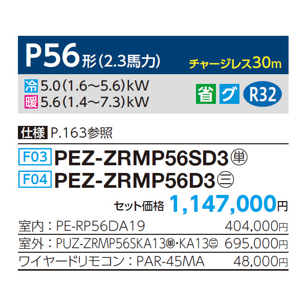 PEZ-ZRMP56SD3 / PEZ-ZRMP56D3