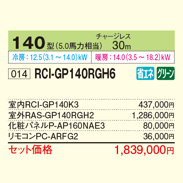 RCI-GP140RGH6