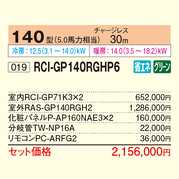 RCI-GP140RGHP6