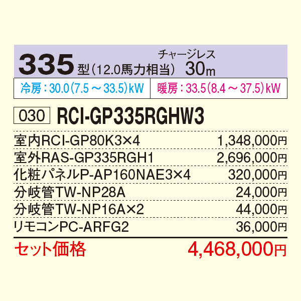 RCI-GP335RGHW3