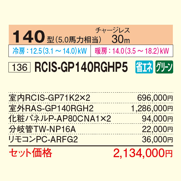 RCIS-GP140RGHP5