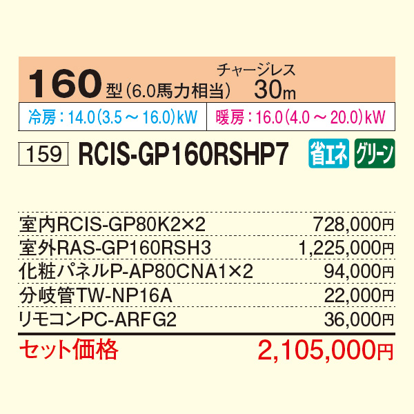 RCIS-GP160RSHP7