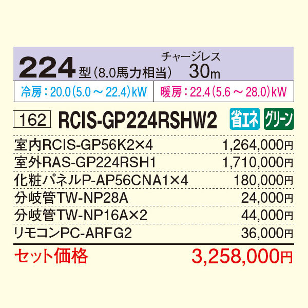 RCIS-GP224RSHW2