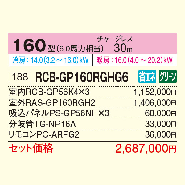 RCB-GP160RGHG6