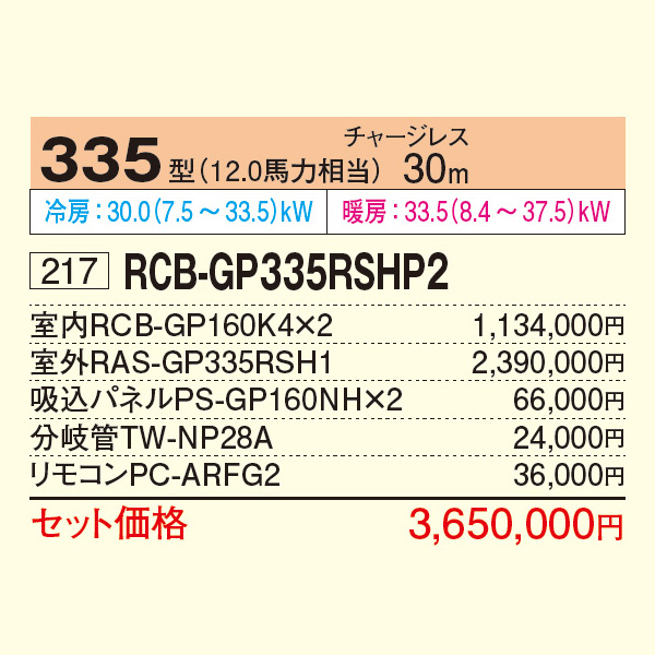 RCB-GP335RSHP2