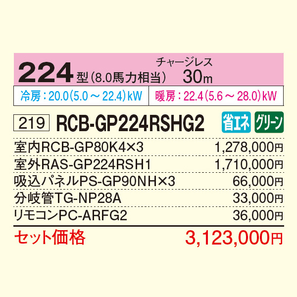 RCB-GP224RSHG2