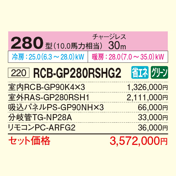 RCB-GP280RSHG2