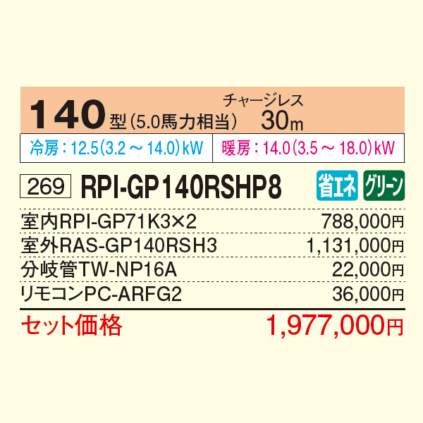 RPI-GP140RSHP8