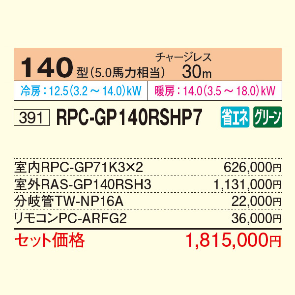 RPC-GP140RSHP7