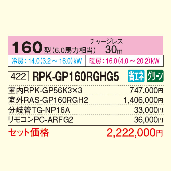 RPK-GP160RGHG5