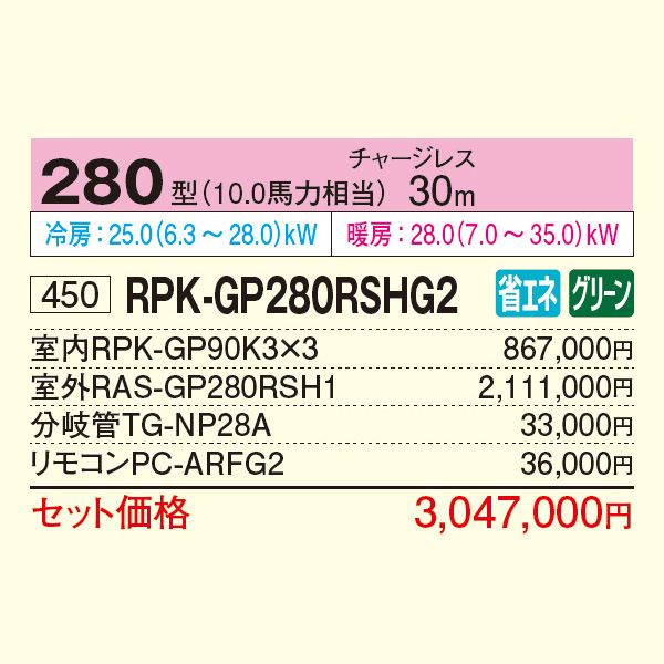 RPK-GP280RSHG2