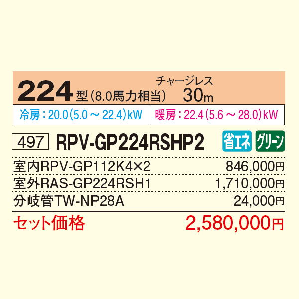 RPV-GP224RSHP2