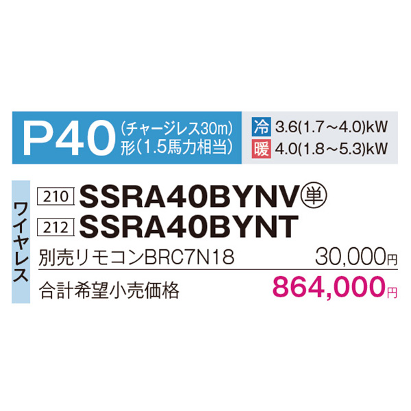 SSRA40BYNV / SSRA40BYNT