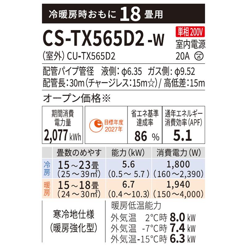 CS-TX565D2-W