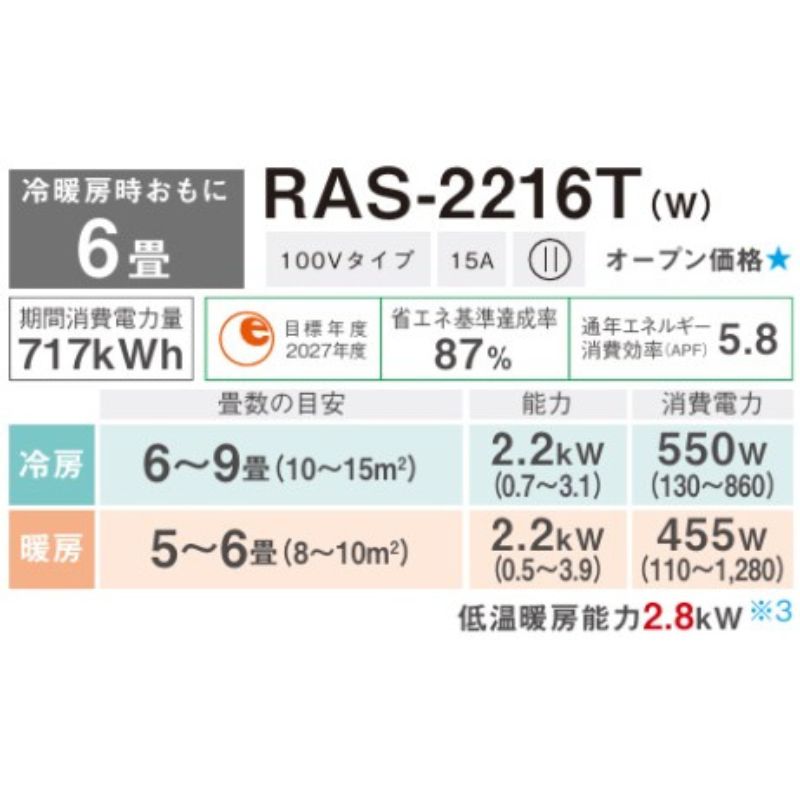 RAS-2216T-W