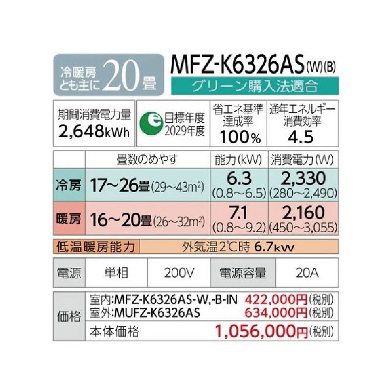 MFZ-K6326AS-B